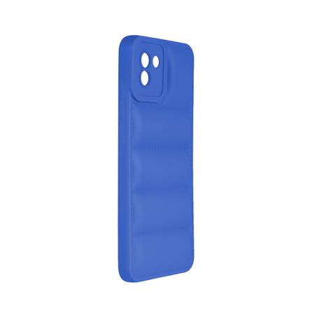 Funda Tipo Puffer Para Samsung A03 Azul